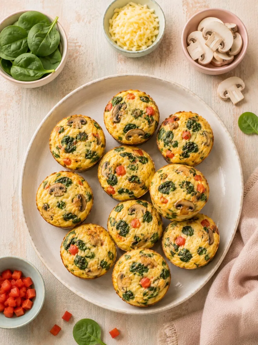 Healthy Veggie and Egg Muffins