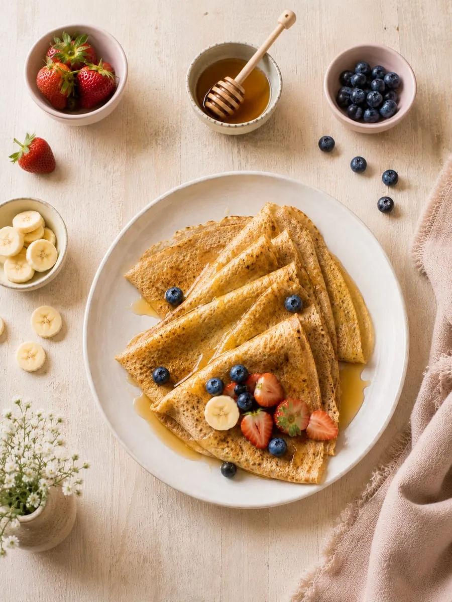 Whole Wheat Crepes