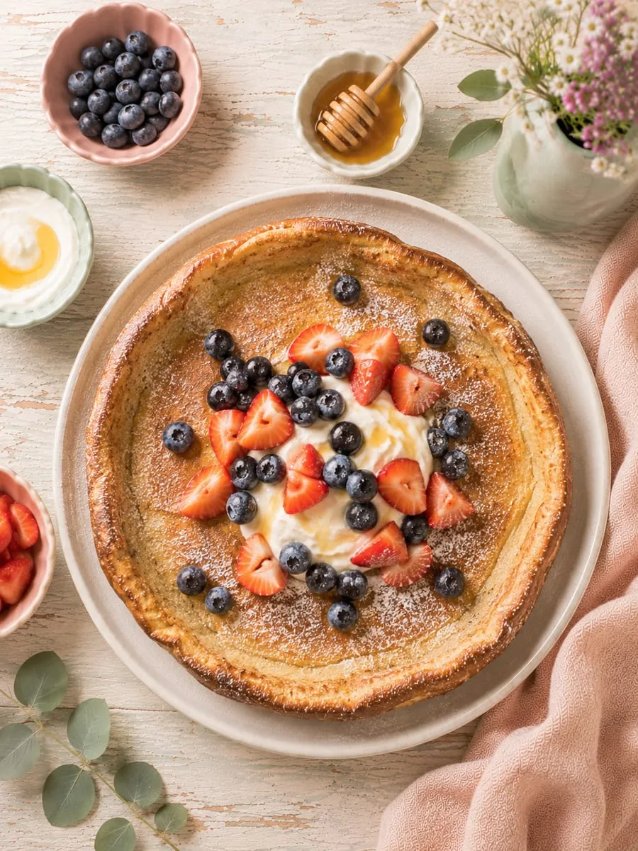 Whole Wheat German Pancakes